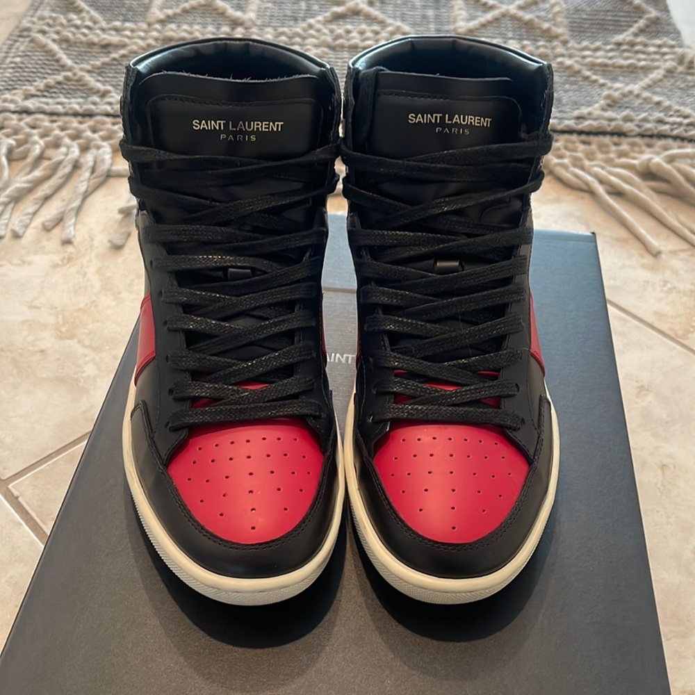 Saint Laurent Black/Red (Bred) SL10h sneaker size.eu 39